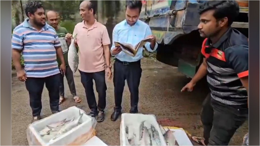 বন্ধের দিনেও ভারতে গেলো ইলিশ, দশ দিনে ৪৮১ টন রফতানি